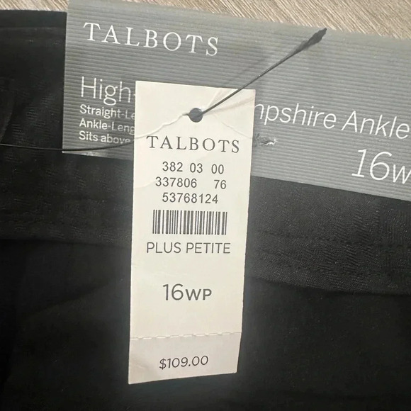Talbots high-waist Hampshire ankle pants - Picture 8 of 8